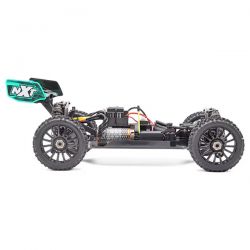 Hobbytech Spirit NXT EVO V2 Buggy 1/8 électrique brushless 4S RTR carrosserie turquoise 1.NXT.EVO-V2-TU