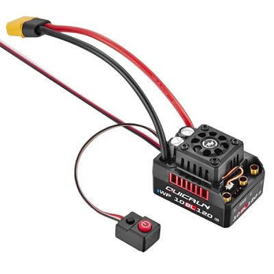 Hobbywing Contr�leur brushless 120A WP10BL120 pour voiture RC 1/10 HW30107200 