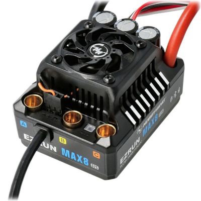 Hobbywing Contr�leur brushless 160A EZRUN MAX8 G2S pour voiture RC 1/8 prise XT-90 