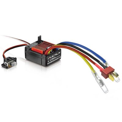 Hobbywing variateur �lectronique �tanche 60A Brushed pour voiture RC 1/10 prise Dean HW30120203