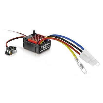 Hobbywing variateur �lectronique �tanche 60A Brushed pour voiture RC 1/10 prise Tamiya HW30120201