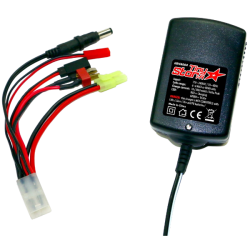 HRC Tiny Star chargeur Ni-Mh 1 Amp&egrave;res multi prise HRC8004