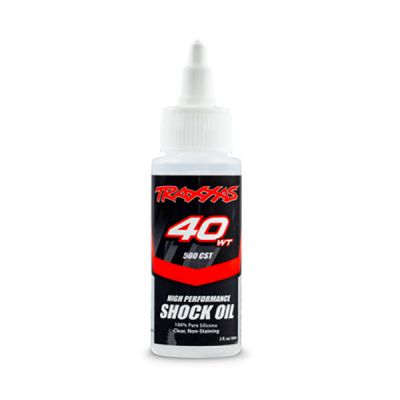 Huile silicone 40WT premium Traxxas pour amortisseurs viscosit� 500