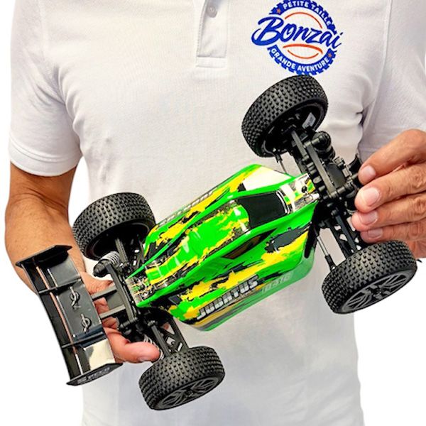 Jubatus Buggy RC &Eacute;lectrique 4WD 40 km/h RTR 1/14 carrosserie verte