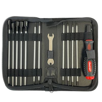 Kit d'outillage Fastrax avec étui pour voitures télécommandées
