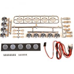 Kit éclairage leds chromé T2M pour Crawler T422539