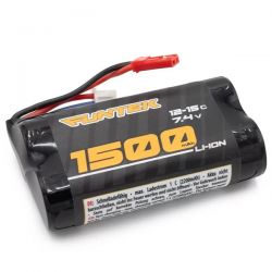 Konect batterie 1500 mAh 7,4V pour Funtek GT16e 1/16