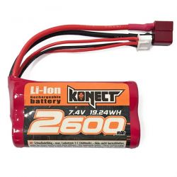 Konect batterie 2600 mAh 7,4v KN-LI0742600