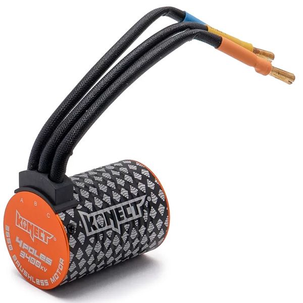 Konect moteur brushless 3400kv taille 3650 pour mod&egrave;le 1/10