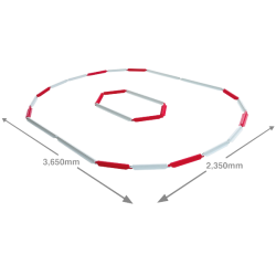 Kyosho Ensemble de barri&egrave;res de circuit 87131B