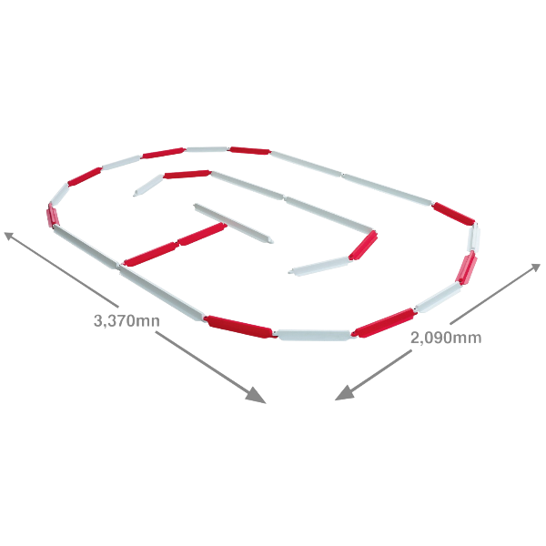 Kyosho Ensemble de barri&egrave;res de circuit 87131B