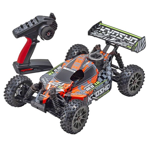 Kyosho Inferno Neo 3.0 buggy 1/8 thermique carrosserie orange 33012T5