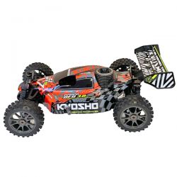 Kyosho Inferno Neo 3.0 buggy 1/8 thermique carrosserie rouge