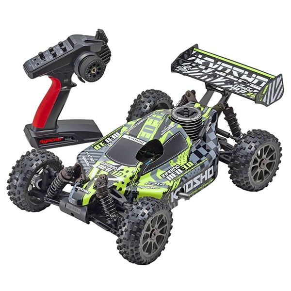 Buggy 1/10 thermique MHD Flash carrosserie jaune