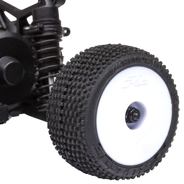 LOS-1392T Losi Micro Truggy 1/28 2WD RTR carrosserie silver 