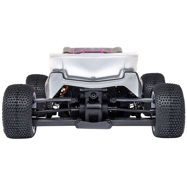 LOS-1392T Losi Micro Truggy 1/28 2WD RTR carrosserie silver 