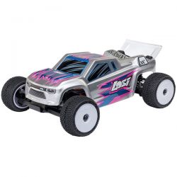 LOS-1392T Losi Micro Truggy 1/28 2WD RTR carrosserie silver 