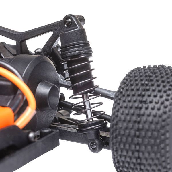 LOS-1392T Losi Micro Truggy 1/28 2WD RTR carrosserie silver 