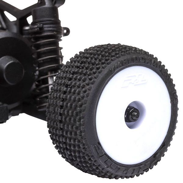LOS-1392T Losi Micro Truggy 1/28 2WD RTR carrosserie silver 