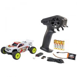 LOS-1392T1 Losi Micro Truggy 1/28 2WD RTR carrosserie blanche 
