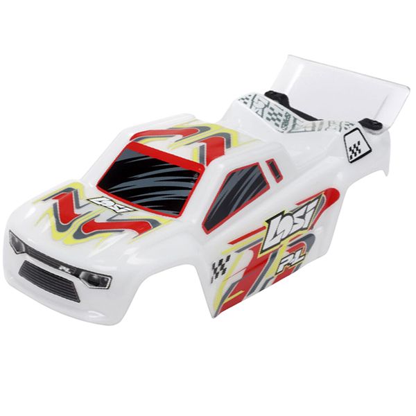 LOS-1392T1 Losi Micro Truggy 1/28 2WD RTR carrosserie blanche 
