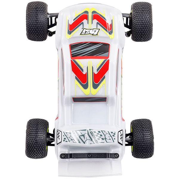 LOS-1392T1 Losi Micro Truggy 1/28 2WD RTR carrosserie blanche 