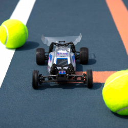 Losi Micro Buggy Micro 1/24 2WD RTR carrosserie silver LOS00007T2