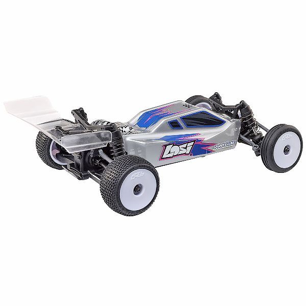 Losi Micro Buggy Micro 1/24 2WD RTR carrosserie silver LOS00007T2