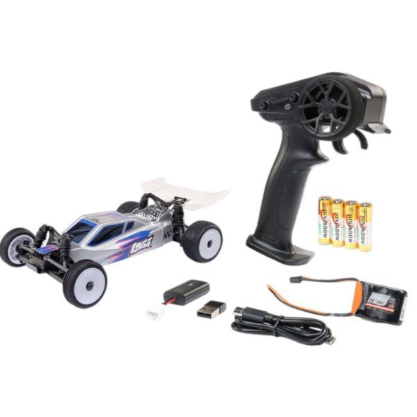 Losi Micro Buggy Micro 1/24 2WD RTR carrosserie silver LOS00007T2