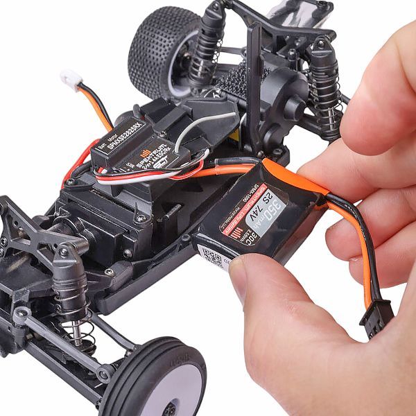Losi Micro Buggy Micro 1/24 2WD RTR carrosserie silver LOS00007T2