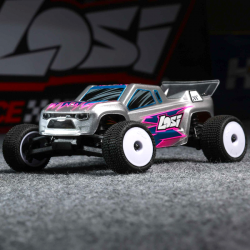 Losi Micro Truggy Micro 1/24 2WD RTR carrosserie silver LOS-1392T2
