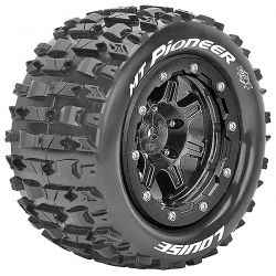Louise RC MT-Pioneer pneus montés sur jantes pour Traxxas Maxx
