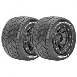 Louise RC MT-Rocket pneus montés sur jantes pour Traxxas Maxx L-T3328SB