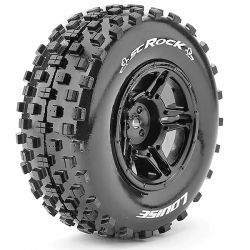 Louise RC SC-Rock pneus montés sur jantes pour voitures 1/10 L-T3229SBTR