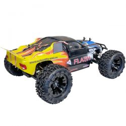 MHD Flash Truggy 1/10 thermique carrosserie jaune et noire Z6000005B