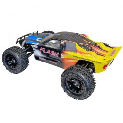 MHD Flash Truggy 1/10 thermique carrosserie jaune et noire Z6000005B