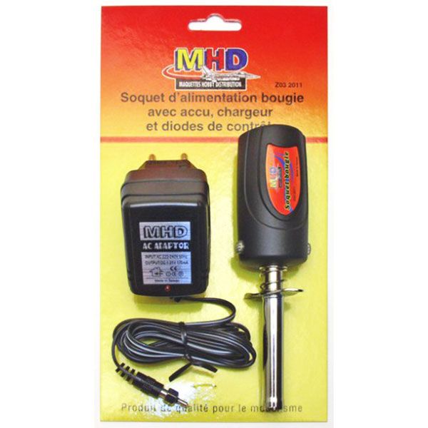 MHD soquet chauffe bougie avec chargeur