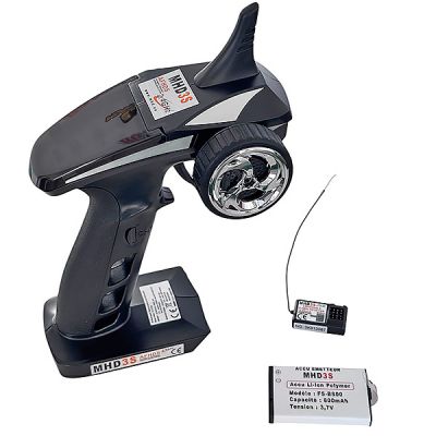 MHD t�l�commande 3 voies avec batterie et r�cepteur