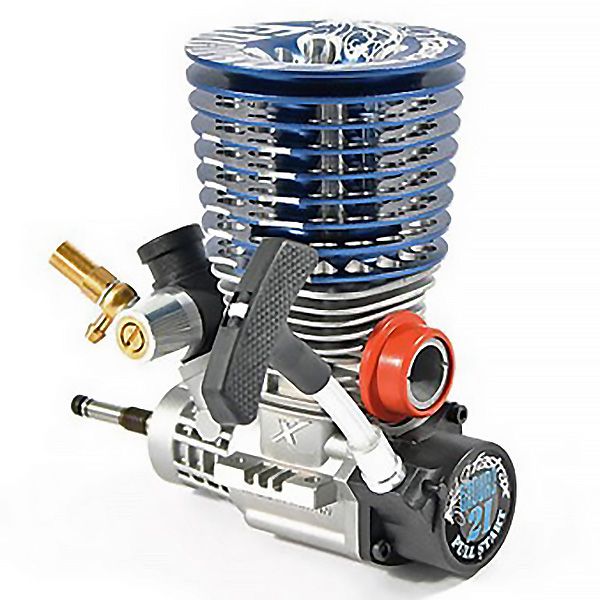 Moteur thermique 21 &agrave; lanceur de 3.5cc pour voiture RC 1/8