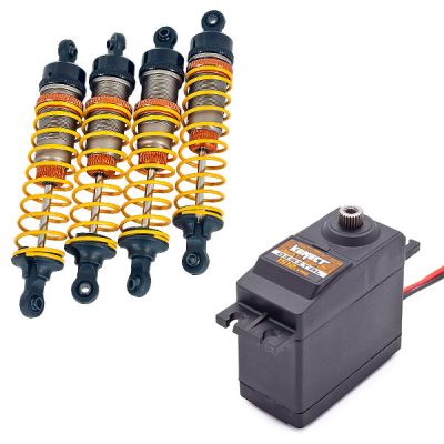 Pack Amortisseurs hydrauliques + Servo Konect Digital 15kg BZP10012_KN-S-1512BB-LVMG
