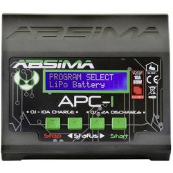 Pack batterie Li-Po 3S 11,1V 5000mAh + chargeur polyvalent Absima APC-1