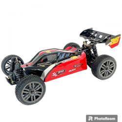 Pack Buggy Bonzai Road Hunter rouge + 2 batteries supplémentaires