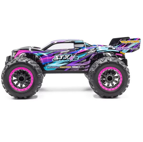 Pack Duo Funtek STX G2 1/12 4WD Violet et Vert