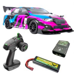 Pack &eacute;co Absima Aero-X piste 1/10 4WD moteur brushless 12231