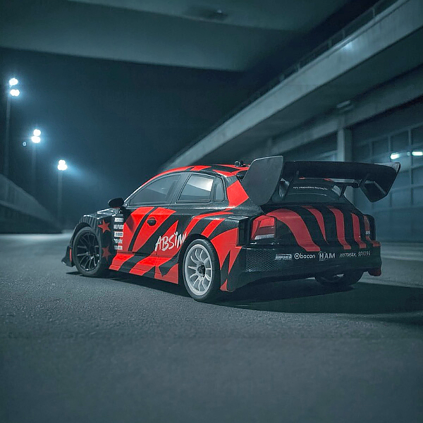 Pack &eacute;co Absima Aero-X voiture RC piste 1/10 4WD moteur standard  12230