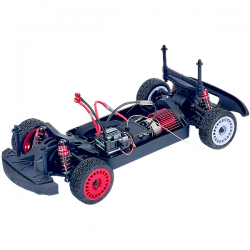 Pack &eacute;co Absima Aero-X voiture RC rally 1/10 4WD moteur standard  