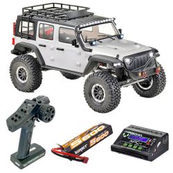 Pack éco Absima CR3.4 Sherpa Crawler 1/10 4WD carrosserie blanche