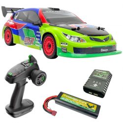 Pack &eacute;co Absima STi-X voiture RC rally 1/10 4WD moteur brushless 12234
