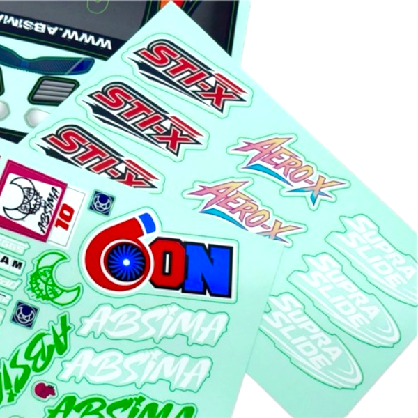 Pack &eacute;co Absima STi-X voiture RC rally 1/10 4WD moteur standard  