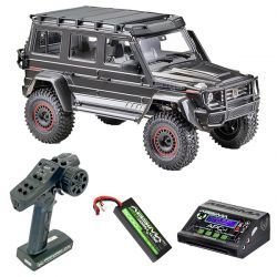 Pack éco Absima Wolf CR4.4 crawler scale 1/10 carrosserie noire
